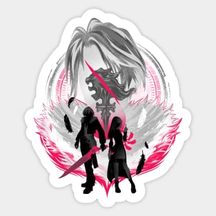 Squall of FFVIII Sticker